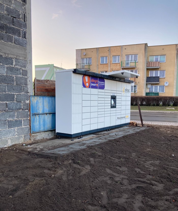 Поштомат PIO06M Na prywatnej posesji