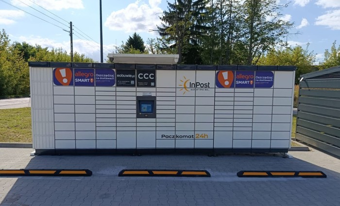 Parcel Locker PIO14M na parkingu M Park Pionki