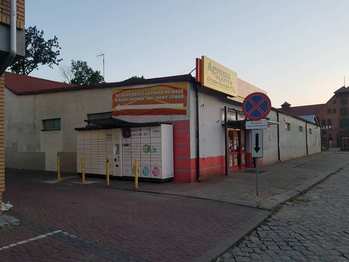 Paczkomat PIS01ML Przy sklepie Agroma