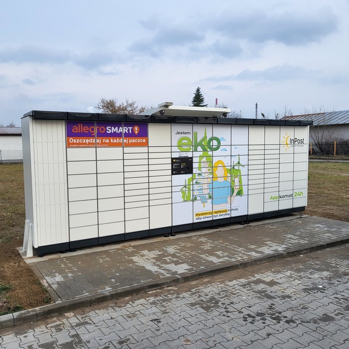 Paczkomat PLC01APP Market Dino