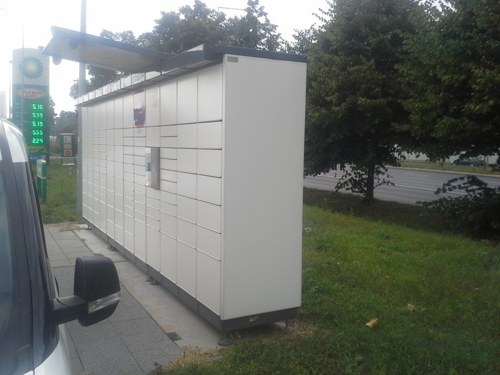 Paczkomat PLC01N Stacja paliw BP