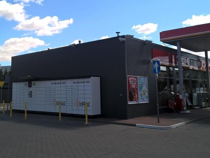 Paczkomat PLC02N Stacja paliw Circle K
