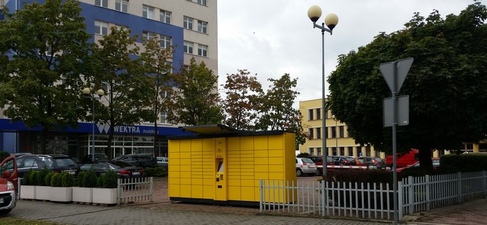 Paczkomat PLC03A Przy Biurowcu Wektra