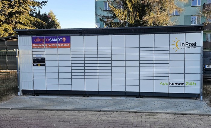 Paczkomat PLC13BAPP Parking wspólnoty