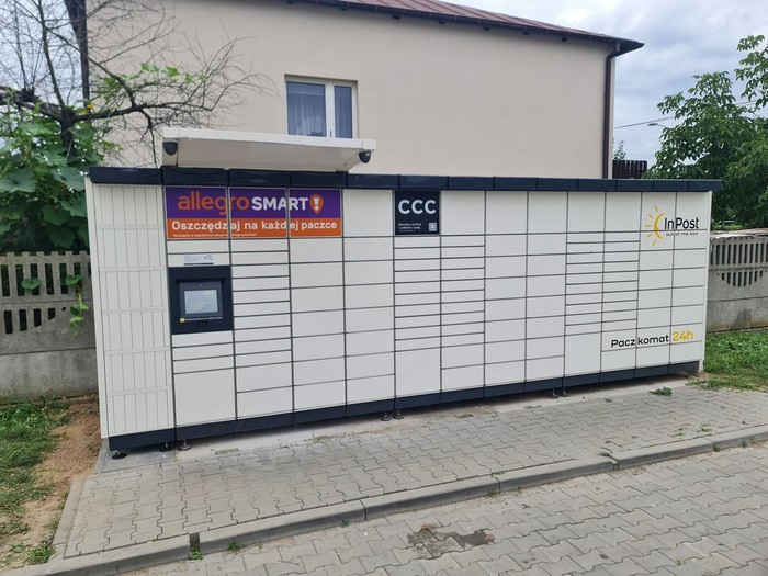 Paczkomat PLC14M Market Dino