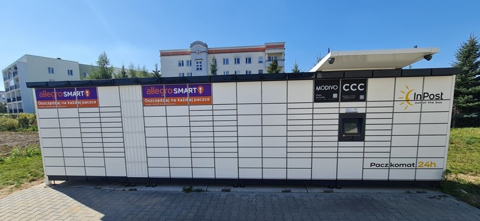 Paczkomat PLC17M Market Dino