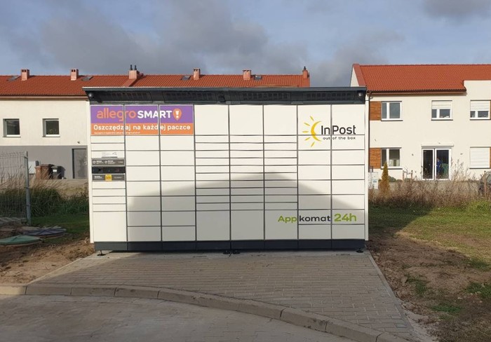 Paczkomat PLE01BAPP Market Dino