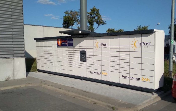 Paczkomat PLN08M Przy sklepie Kaufland