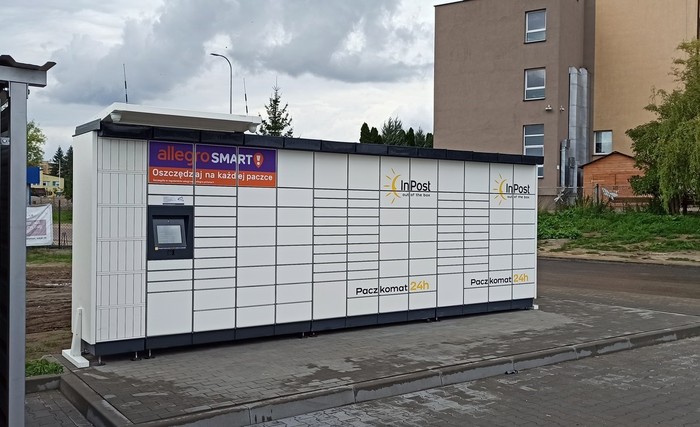 Paczkomat PLN10M Sklep Aldi