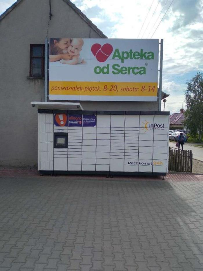 Paczkomat PMT02M parking centrum medycznego
