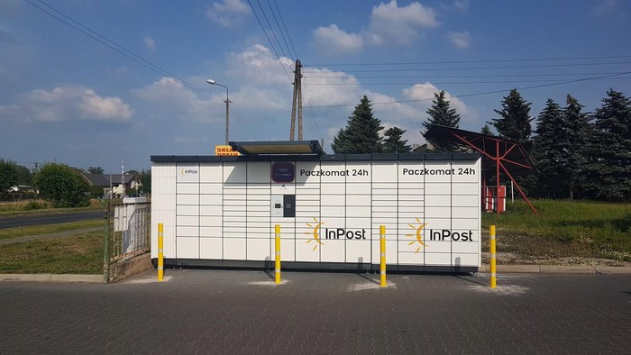 Paczkomat PNC01N Przy myjni bezdotykowej