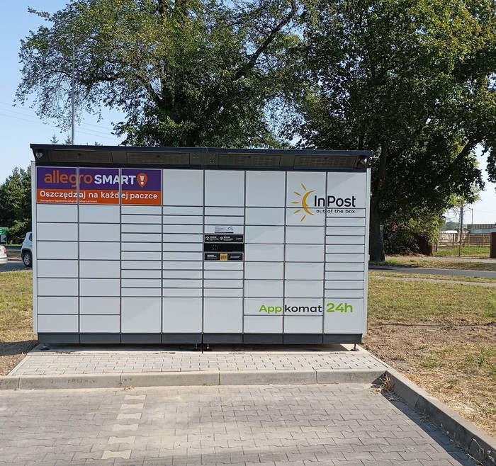 Paczkomat POB01BAPP Przy markecie Biedronka