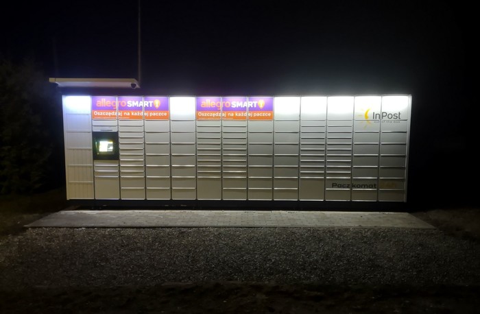 Parcel Locker POSY01M Przy sklepie spożywczym