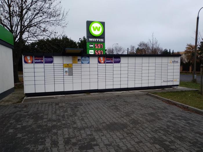 Parcel Locker POZ01N Stacja paliw Watis