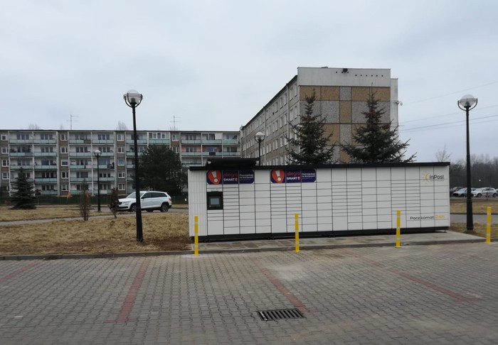 Paczkomat POZ103M Przy pływalni Atlantis