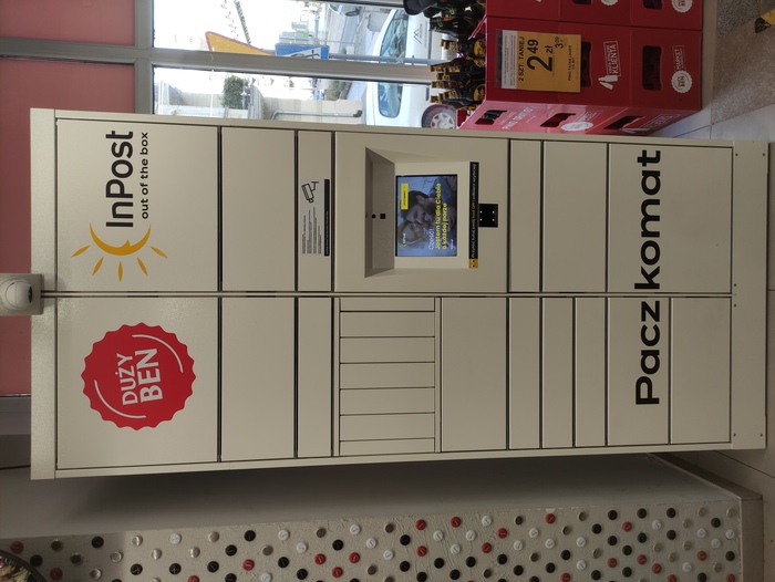 Paczkomat POZ18HP w sklepie Duży Ben