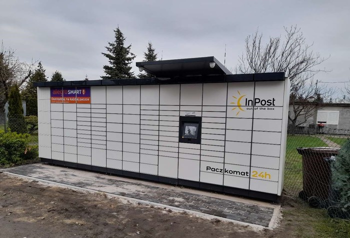 Parcel Locker POZ238M Na prywatnej posesji