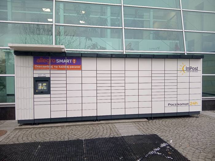 Paczkomat POZ258M Przy PGK Centrum Poznań