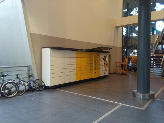 Paczkomat POZ29A Hol główny dworca PKP - Poznań