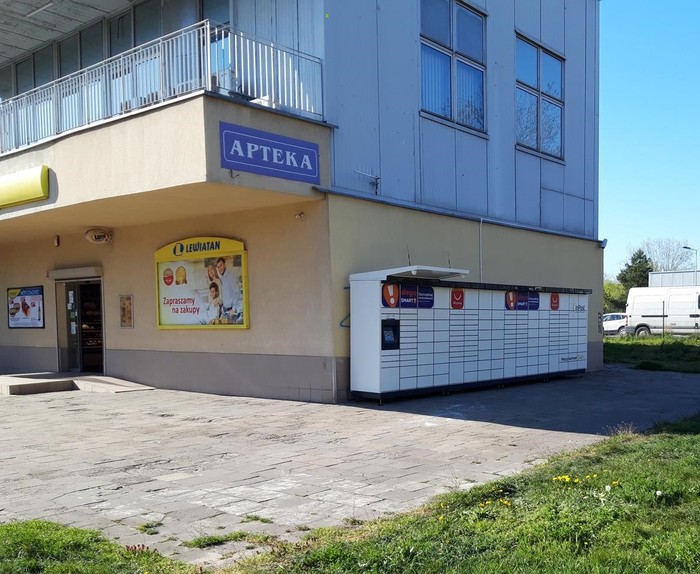 Paczkomat POZ51M Przy sklepie Lewiatan