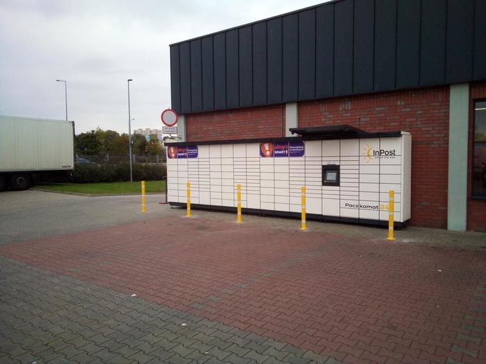 Parcel Locker POZ78M Ściana frontowa ALDI