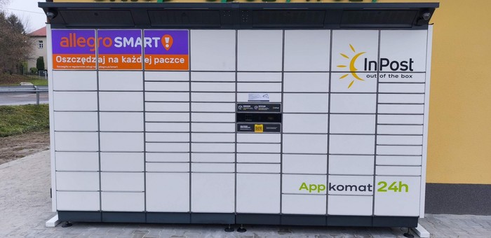 Parcel Locker POZY01BAPP Przy sklepie Groszek