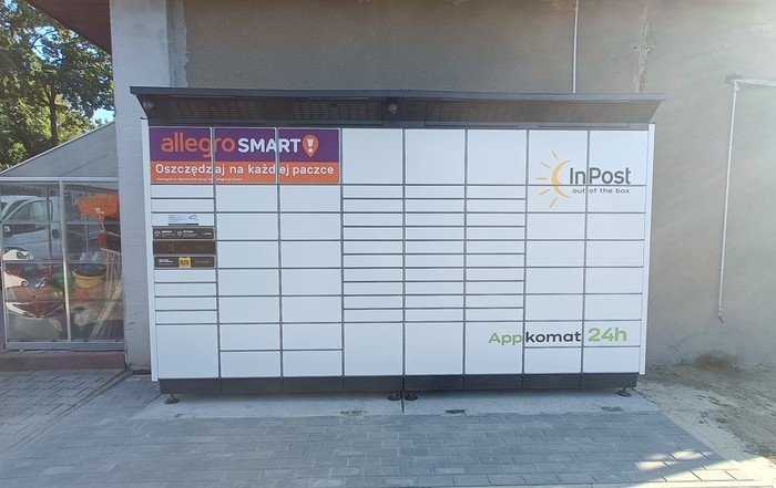 Parcel Locker PRCA01BAPP Przy sklepie