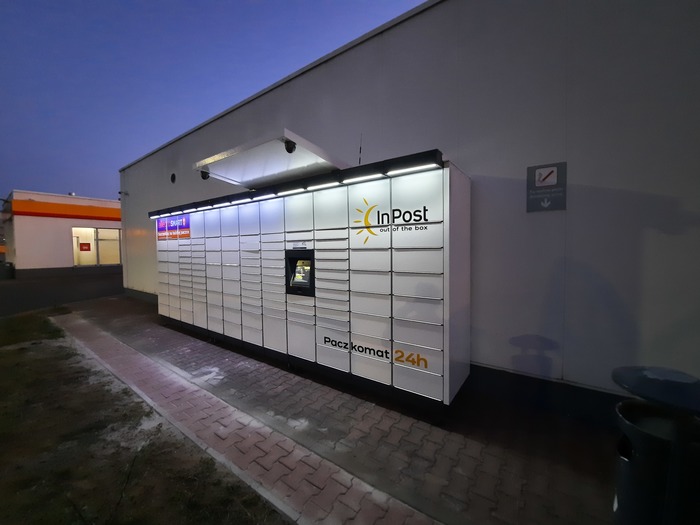 Paczkomat PRM04M Stacja Paliw Shell