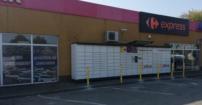 Parcel Locker PRN02N Stacja paliw Moya
