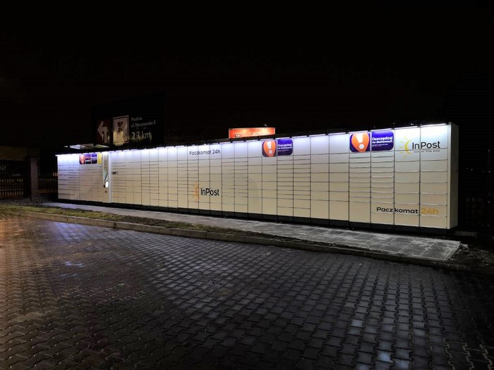 Paczkomat PRU07A Na myjni bezdotykowej Active 24h