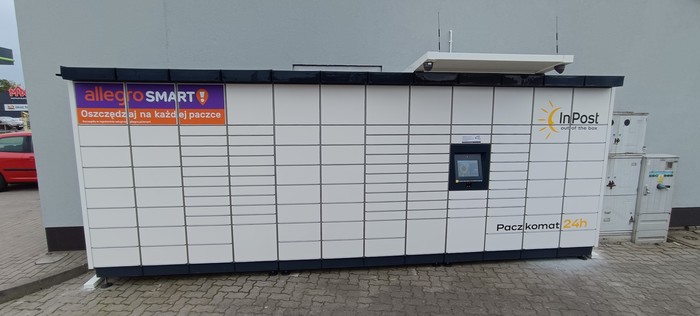 Paczkomat PRU24M Stacja paliw  MOL