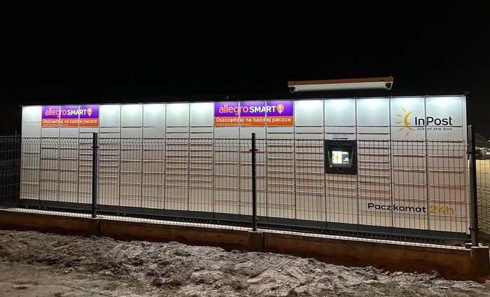 Paczkomat PRU26M Stacja kontroli pojazdów