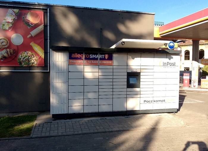 Paczkomat PRZ08M Przystacji paliw Circle K