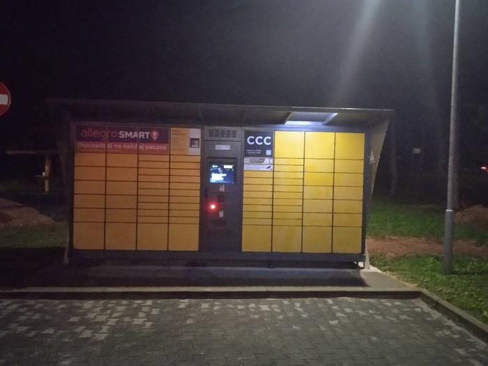 Поштомат PRZY01G Stacja Olsztyn
