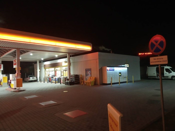 Parcel Locker PTR05M Przy stacji paliw Shell