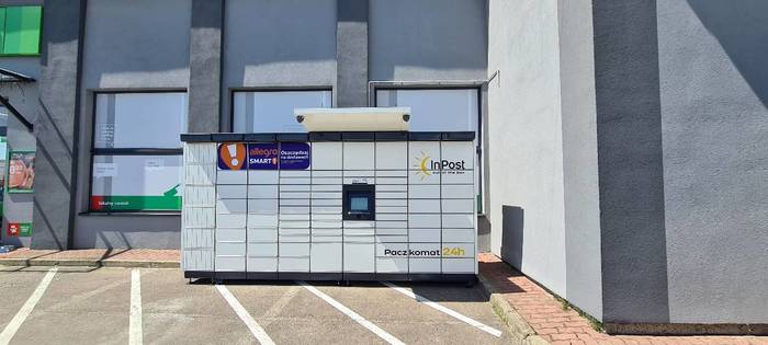 Paczkomat PTX01M Przy sklepie Delikatesy Centrum