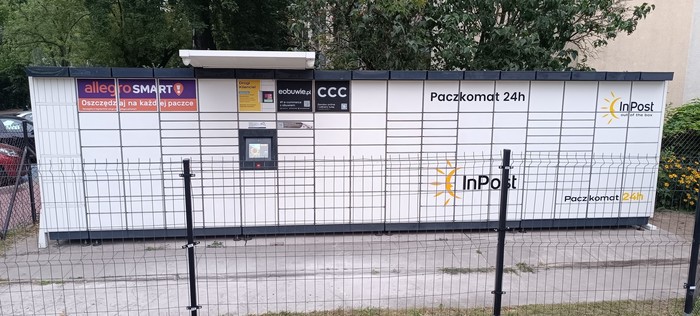 Paczkomat PUL01M Przy Arris Computer