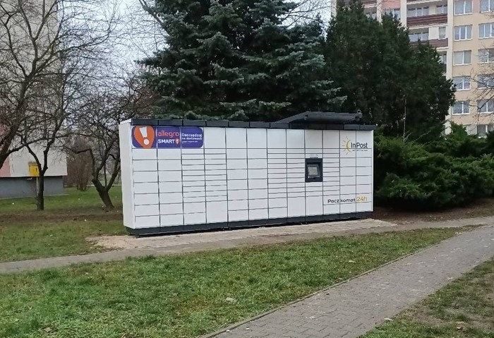 Поштомат PUL05M Przy wiacie śmietnikowej