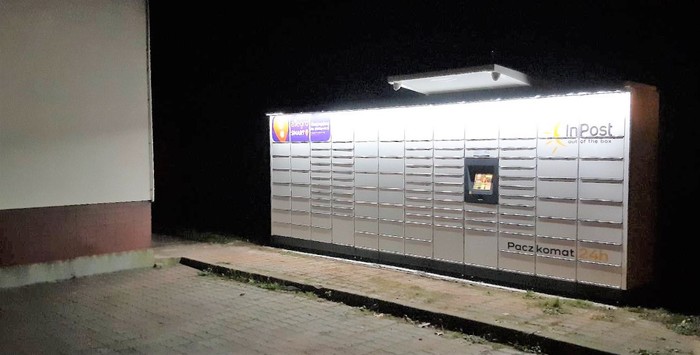Paczkomat PUR01M przy Bibliotece