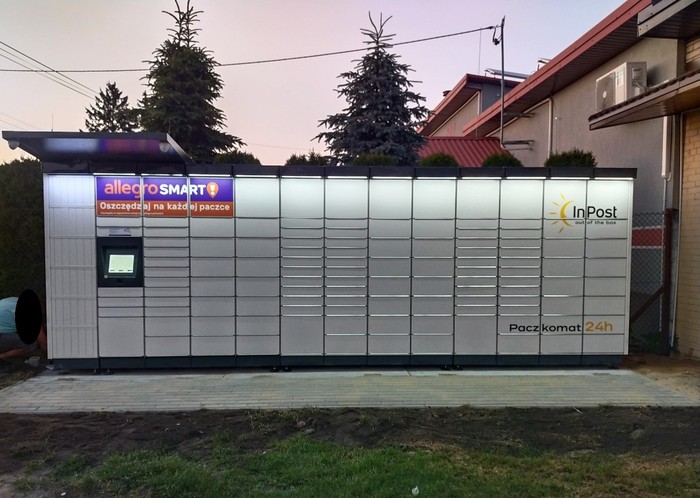 Paczkomat PXK01M przy sklepie Gama