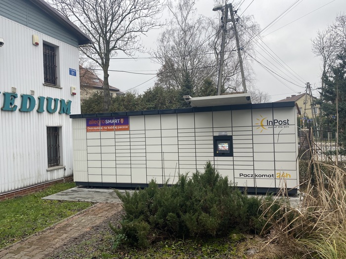 Parcel Locker PYS06M Obiekt usługowy Pyskowice Sikorskiego