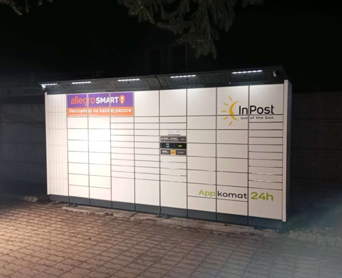 Parcel Locker PZD01BAPP Przy sklepie