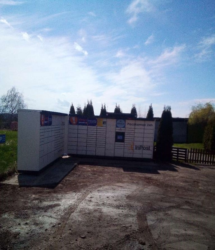 Parcel Locker PZS02M Posesja prywatna przy ulicy Andersa