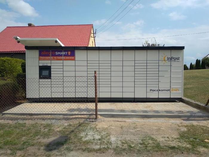Paczkomat QSM01M Posesja prywatna