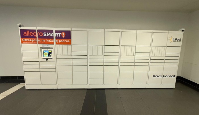 Paczkomat RAD01H Poziom -1 Galeria handlowa Słoneczna