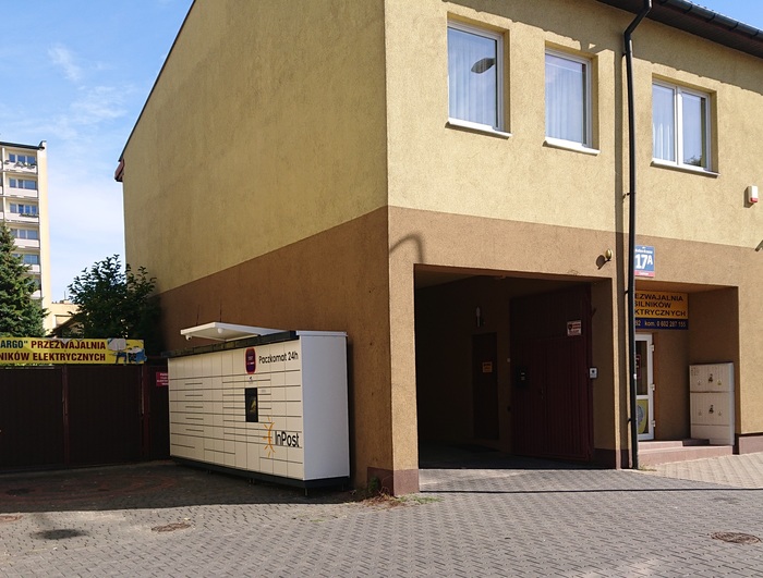 Parcel Locker RAD03M Przy Zakładzie Usług Elektrycznych Margo