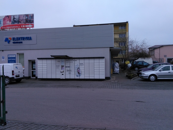 Поштомат RAD04A Przy pawilonie handlowym