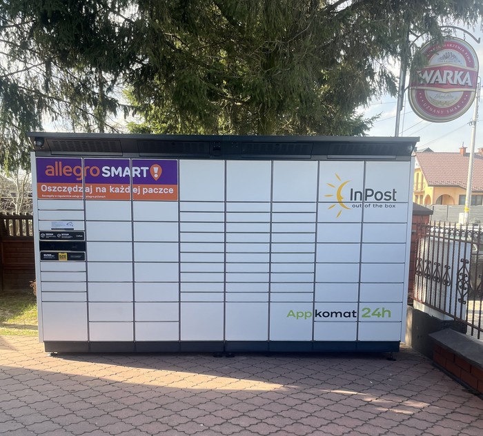 Parcel Locker RAD10BAPP Przy sklepie spożywczym