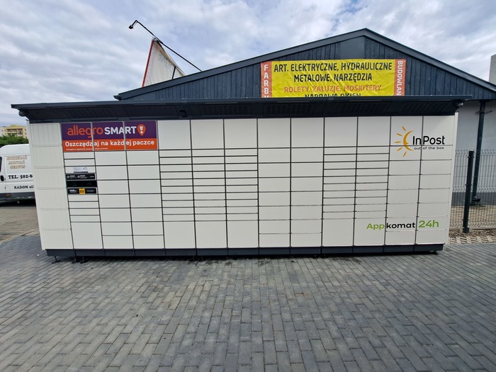 Поштомат RAD12BAPP Przy serwisie ekspresów Barista