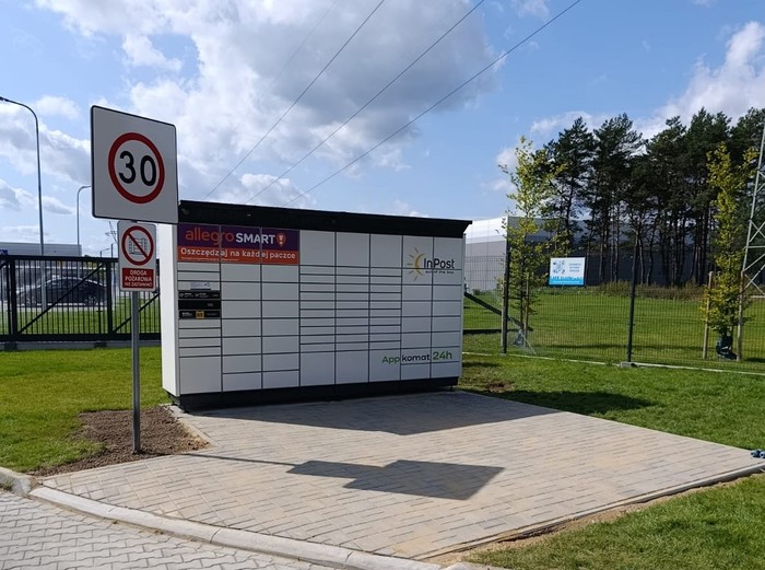 Paczkomat RAD13BAPP Oddział Inpost RDM